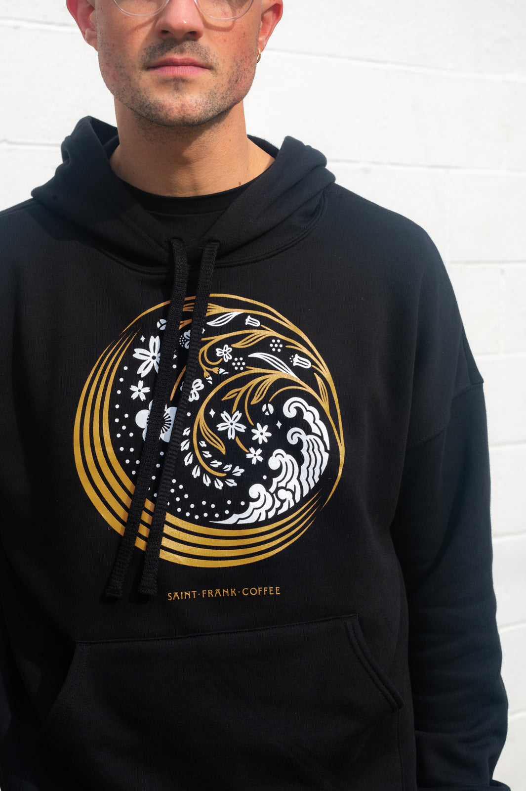 Close up of Sister Moon Hoodie