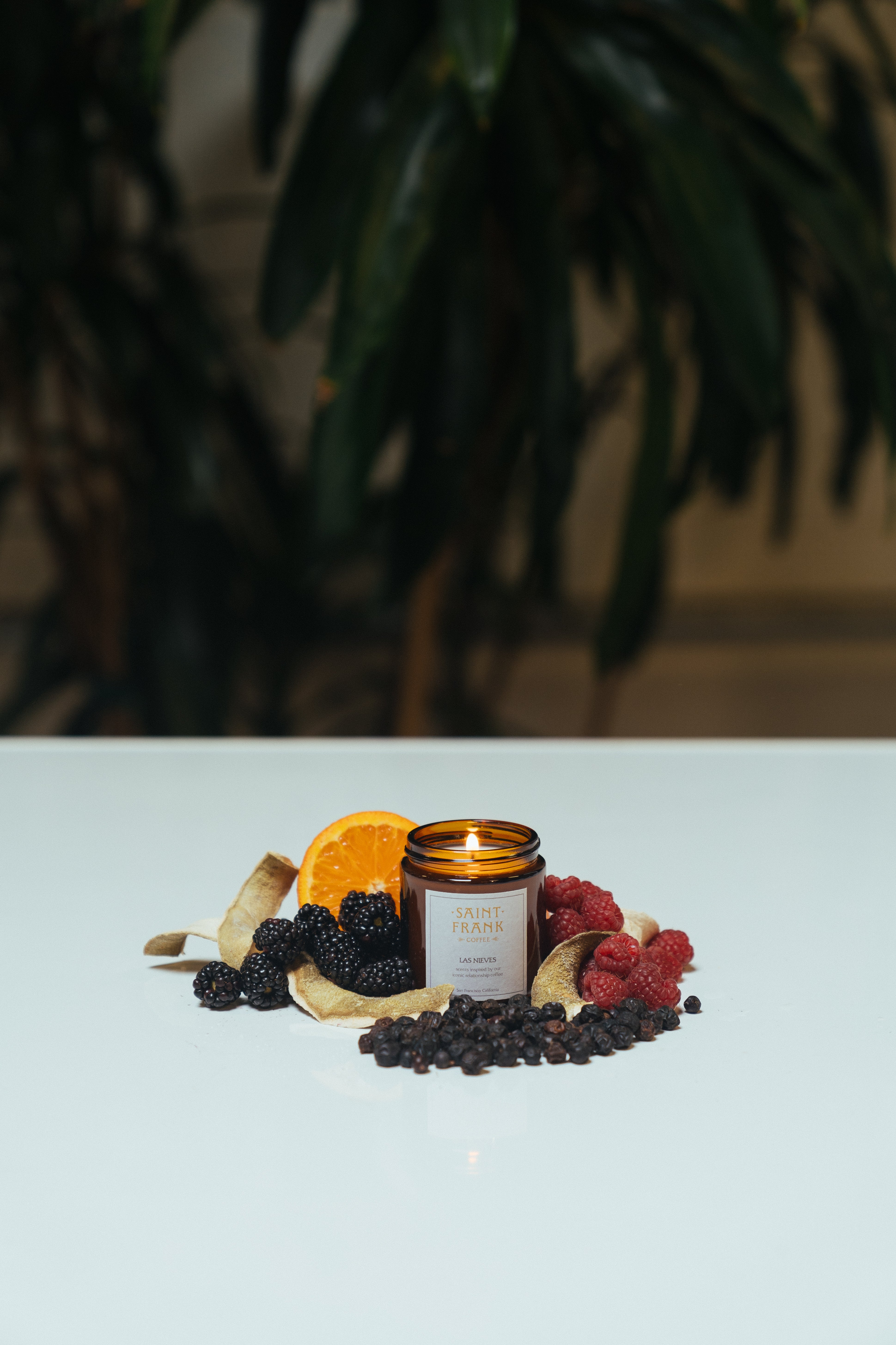 candle product shot