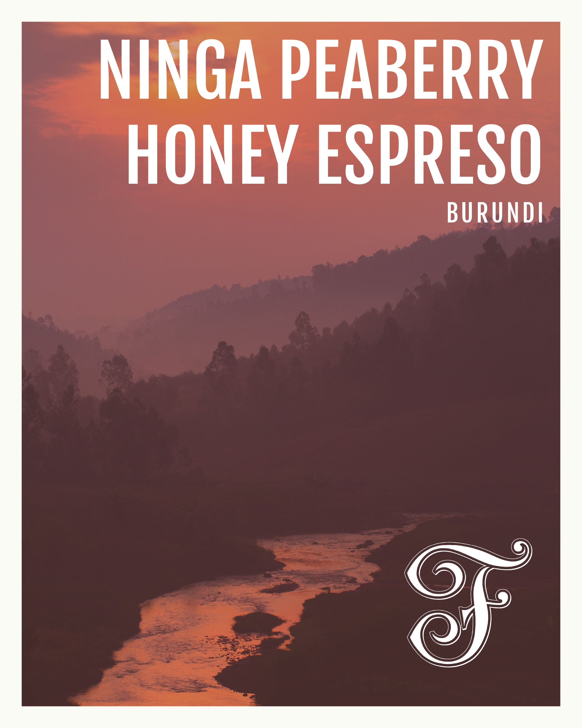 Burundi Ninga Hill Honey Peaberry Espresso